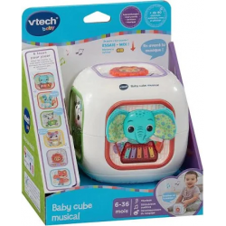 Un cube, mille découvertes ! Le VTech Baby Cube Musical accompagne bébé dans ses premiers apprentissages