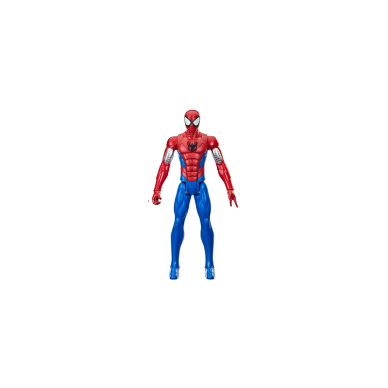 Le héros de New York débarque !  Spider-Man rouge, prêt à sauver la ville.