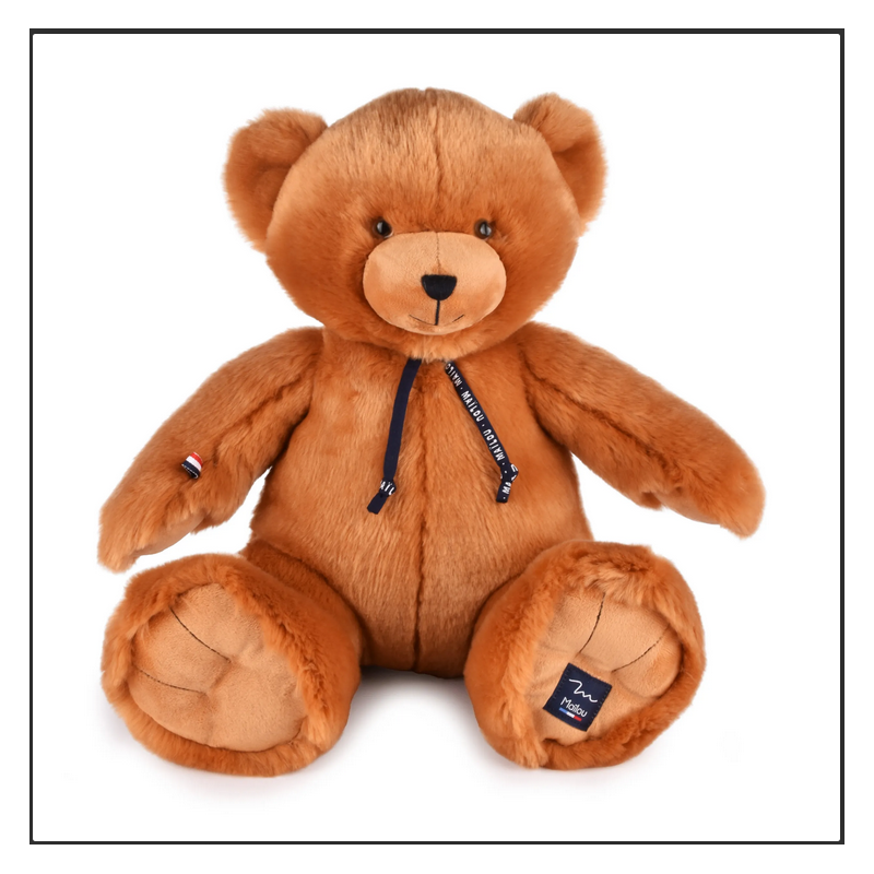 Ours peluche - Couleur caramel.